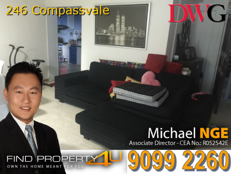 Blk 246 Compassvale Road (Sengkang), HDB 5 Rooms #105422122